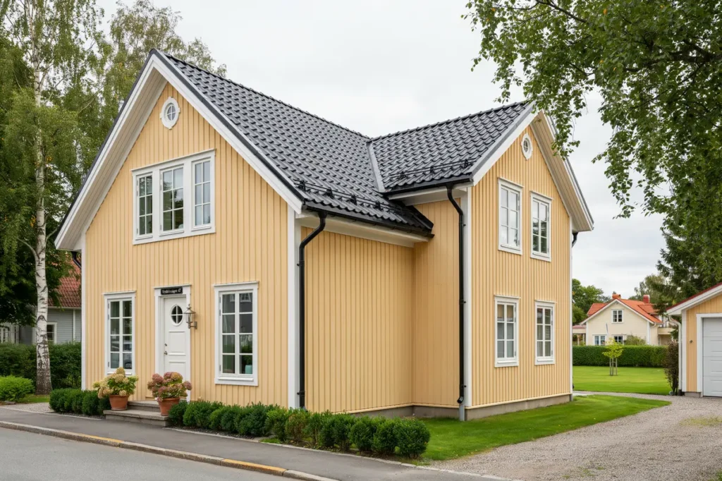 utbyte av stupr r och h ngr nnor p villa i vendels haninge